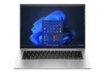 HP EliteBook 1040 G10 14-inch business laptop with Windows 11 Pro, silver finish, and backlit keyboard at YourShoppy.com.