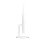 Side profile view of the white Asus V400 AiO V470VAB-KWC3003WS 27-inch desktop PC with its slim display and stand.