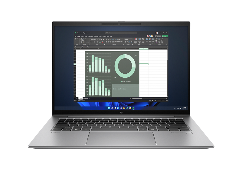 HP ZBook Firefly 14 G11 A Mobile Workstation (B7EQ4PT) - Center facing 2