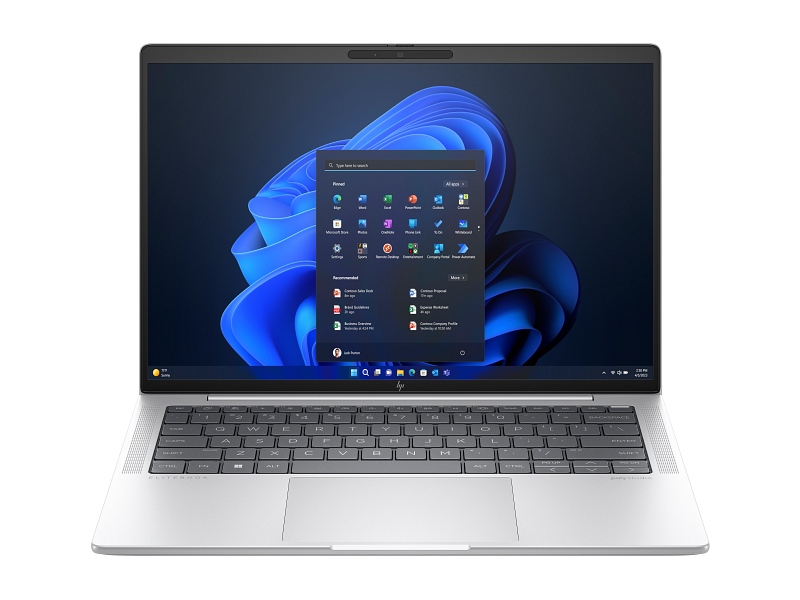 HP EliteBook 1040 G11 Notebook — Touch (B85XCAT) - Center facing 2