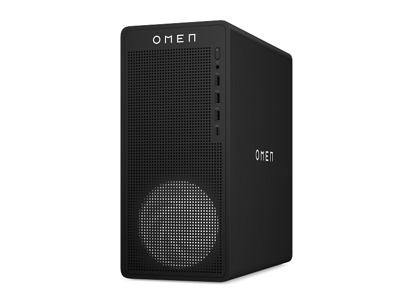 HP OMEN 16L Gaming Desktop TG03-0012in PC, 32GB RAM - Left facing