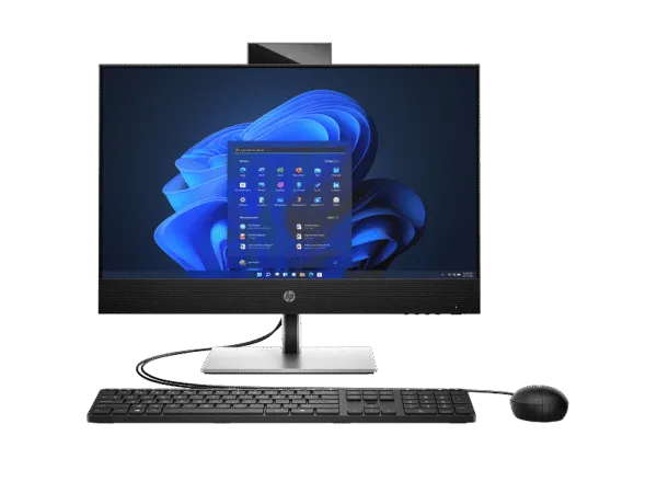 HP ProOne 440 G9 All-in-One PC with Intel Core i5, 8GB RAM, 512GB SSD, and peripherals available at YourShoppy.com.