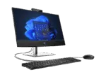 HP ProOne 440 G9 All-in-One PC (CN8M6AT) with Windows 11, keyboard, and mouse, available at YourShoppy.com in Koramangala.