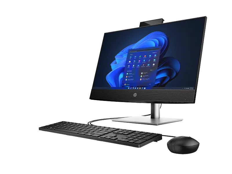 HP ProOne 440 G9 All-in-One PC (D10LVAT) - Left facing
