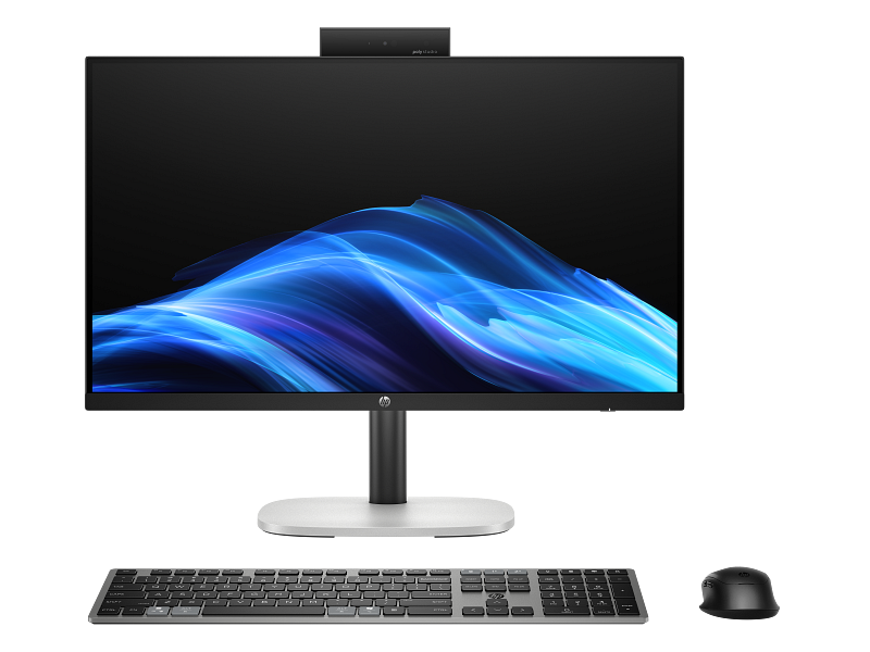 HP ProStudio 4 All-in-One G1i 23.8" Desktop AI PC (D2UP4PT) - Center facing