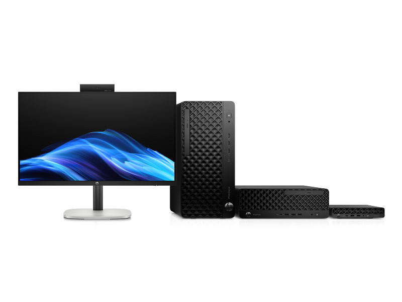 HP ProStudio 4 All-in-One G1i 23.8" Desktop AI PC (D2UP4PT) - Center facing 2