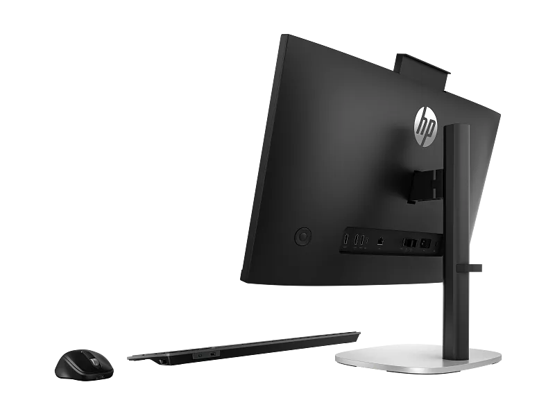 HP ProStudio 4 All-in-One G1i 23.8" Desktop AI PC (D2UP4PT) - Left rear facing