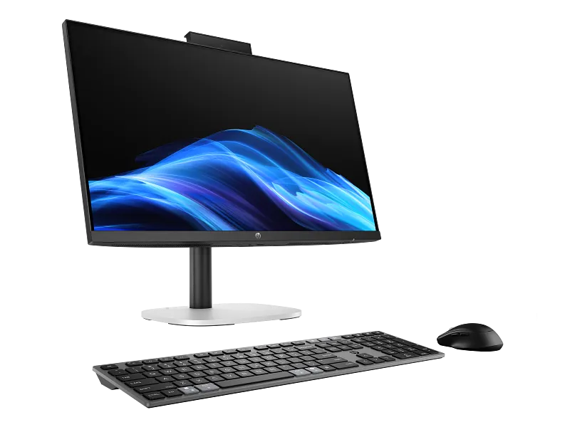 HP ProStudio 4 All-in-One G1i 23.8" Desktop AI PC (D2UP4PT) - Right facing