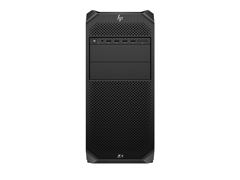 HP Z4 G5 Workstation PC, Intel Xeon Processor, 16GB RAM, 512GB SSD - Center facing