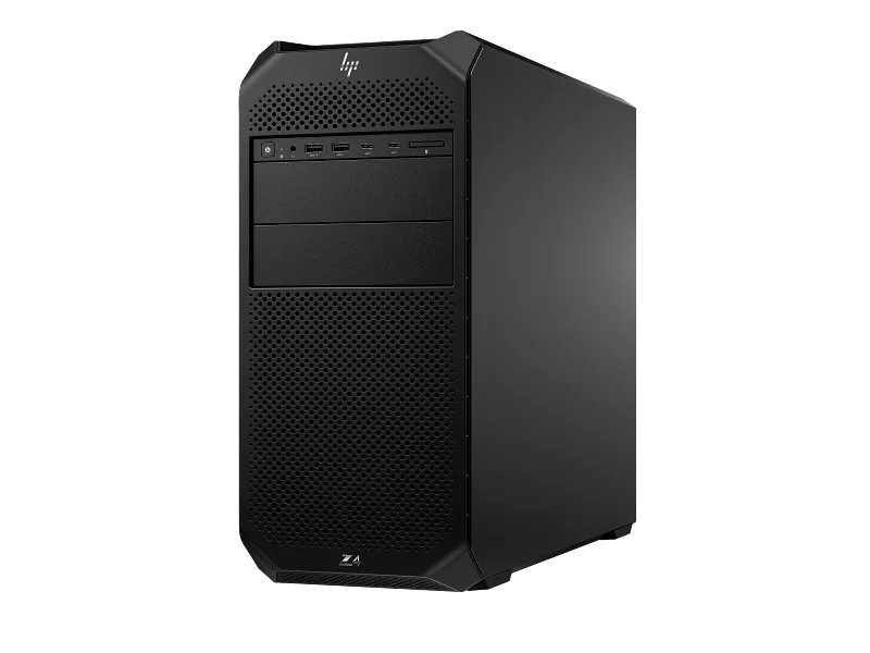 HP Z4 G5 Workstation PC, Intel Xeon Processor, 16GB RAM, 512GB SSD - Left facing