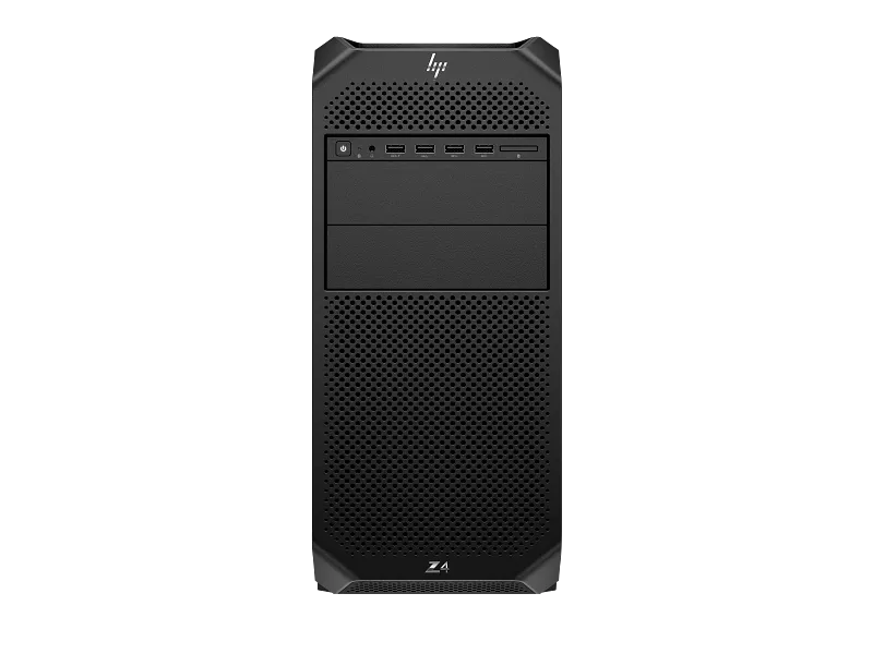 HP Z4 G5 Workstation PC, Intel Xeon Processor, 16GB RAM, 512GB SSD - Center facing