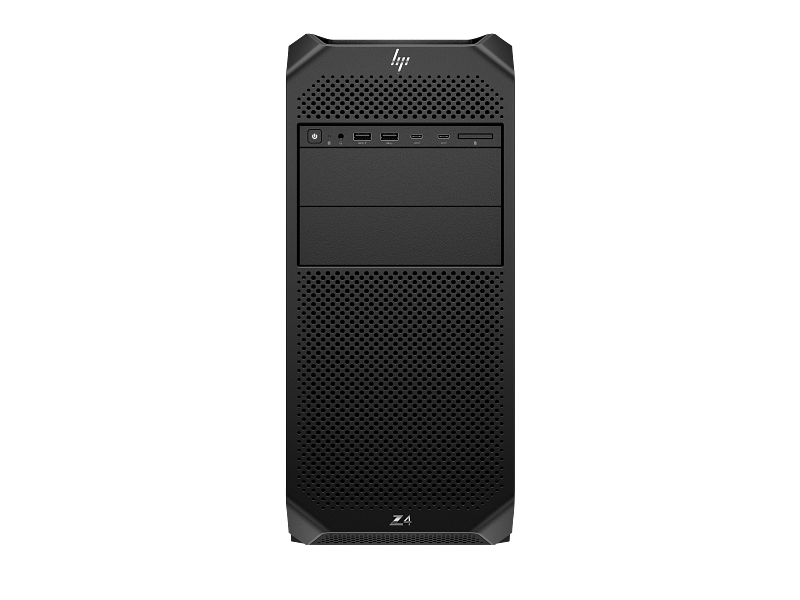 HP Z4 G5 Workstation PC, Intel Xeon Processor, 16GB RAM, 512GB SSD - Center facing 2