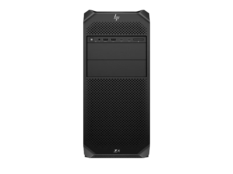 HP Z4 G5 Workstation PC, Intel Xeon Processor, 16GB RAM, 512GB SSD - Center facing 2