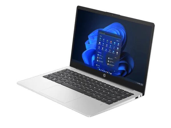 HP 245 G10 14-inch laptop with AMD Ryzen processor, 8GB RAM, and 256GB SSD, available at YourShoppy.com in Koramangala.