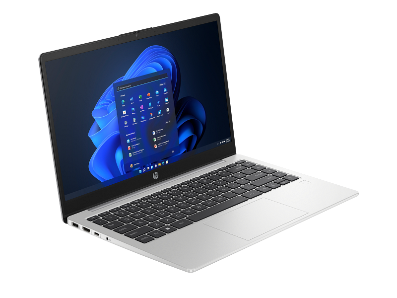 HP 245 G10 14 inch Laptop, AMD Ryzen, 8GB RAM, 256GB SSD - Right facing