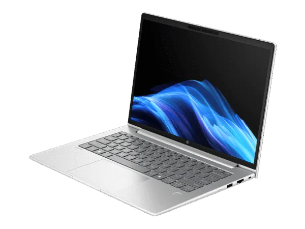 HP ProBook 4 G1iR 14 Business Laptop with 14-inch WUXGA display, silver chassis, and backlit keyboard at YourShoppy.com.