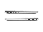 Side profile view of the silver HP ProBook 440 G11 business laptop showing HDMI, USB-C, and Ethernet ports at YourShoppy.com.