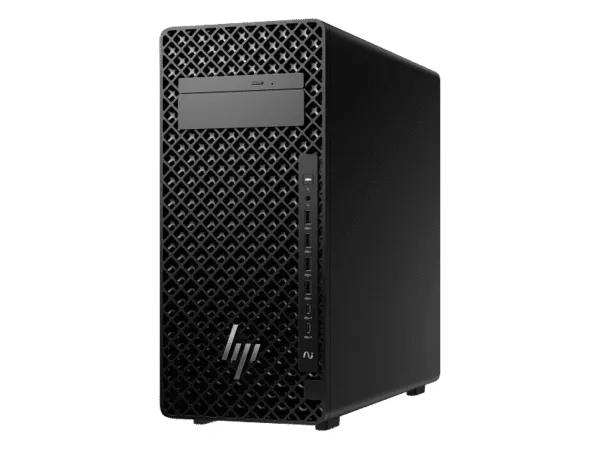 HP Z2 Tower G1 Workstation Desktop PC, Intel Processor, 8GB RAM, 1TB HDD - Left facing