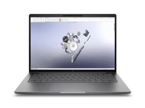 HP ZBook 8 G1i 14 inch Mobile Workstation PC (D8EC6PT) - Center facing 5