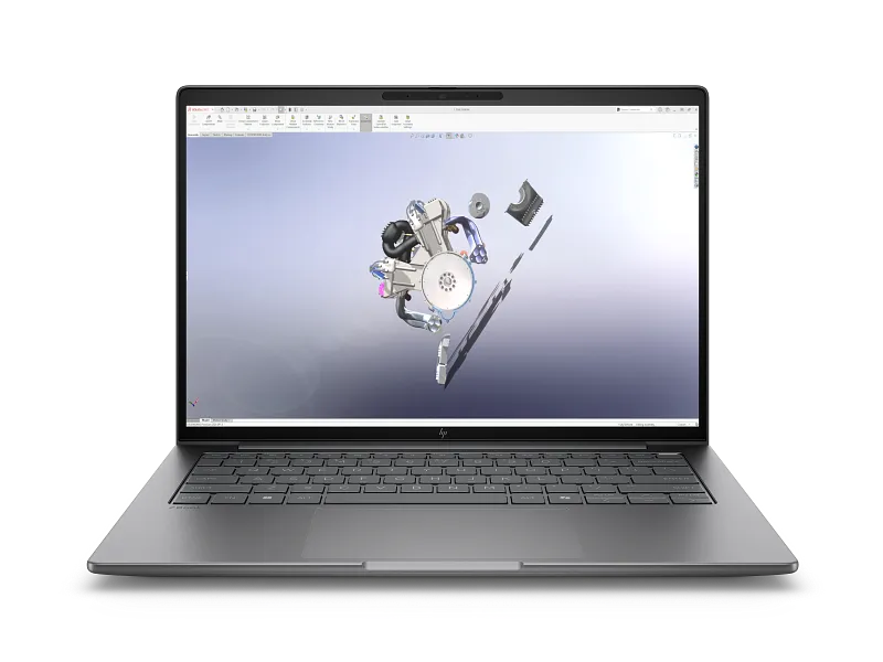 HP ZBook 8 G1i 14 inch Mobile Workstation PC (D8EC6PT) - Center facing 5