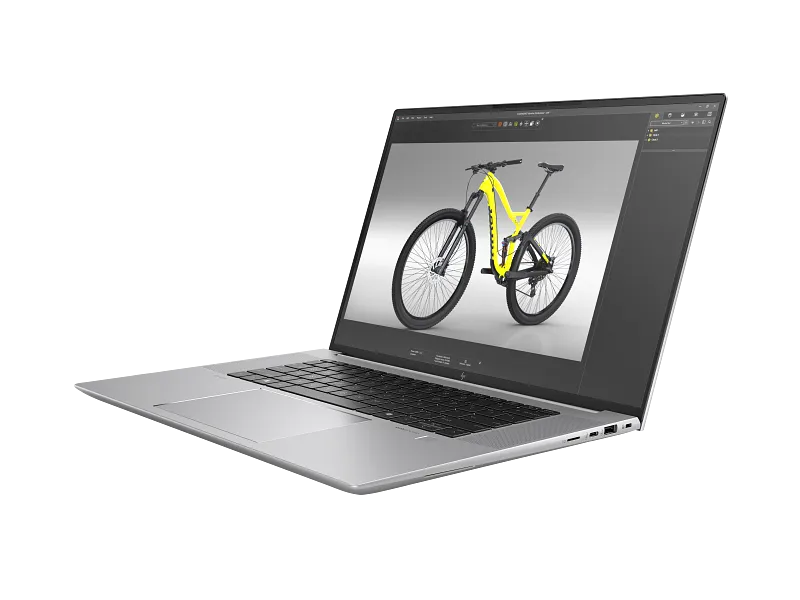 HP ZBook Studio 16 G11 Mobile Workstation — Data Science (DM4U6PA) - Left facing 2