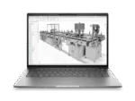HP ZBook 8 G2i 14 Data Science Mobile Workstation PC — RTX PRO 500 (DS0L2PA) - Center facing 6