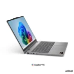 Lenovo IdeaPad 5 2-in-1 14AGP11 83UH000HIN laptop in Luna Grey with a 14-inch touchscreen, AMD Ryzen AI processor, and Window