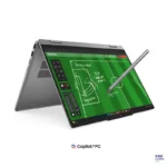 Lenovo IdeaPad 5 2-in-1 14IPH11 in Luna Grey with a 14-inch touchscreen and stylus pen, available at YourShoppy.com.