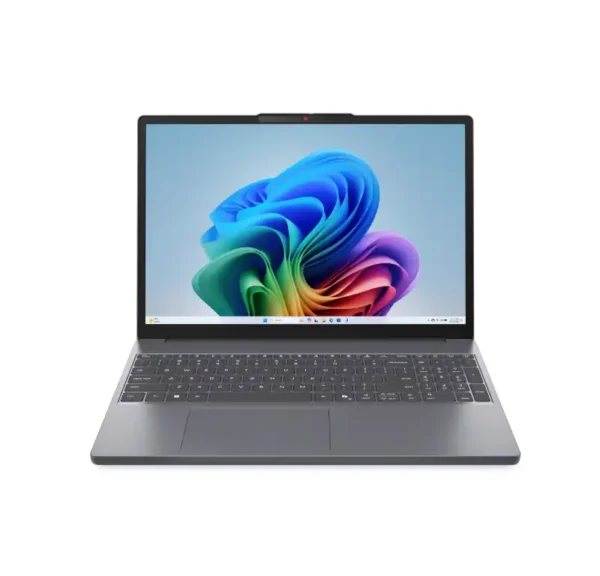 Lenovo IdeaPad Slim 3 15IWC11 – 83RR00TXIN laptop in Luna Grey with a 15.3-inch display, available at YourShoppy.com.
