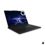Lenovo Legion 5 15IAX10 83F000BSIN laptop in Eclipse Black featuring an Intel Core Ultra processor and RGB backlit keyboard.
