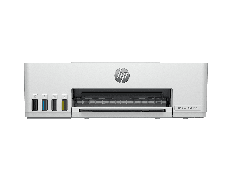 HP Smart Tank 210 | YourShoppy.com HP Smart Tank 210 wireless colour inkjet printer featuring a front-facing ink tank system at YourShoppy.com.