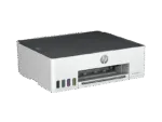 HP Smart Tank 210 Wireless Colour Printer featuring a white chassis with visible ink tanks and front-facing LED indicators.