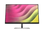 HP E24t G5 FHD 23.8-inch touch monitor with a sleek black IPS display and silver stand available at YourShoppy.com.