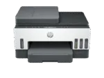 HP Smart Tank 750 All-in-One wireless color inkjet printer with integrated ink tanks for efficient printing at YourShoppy.com