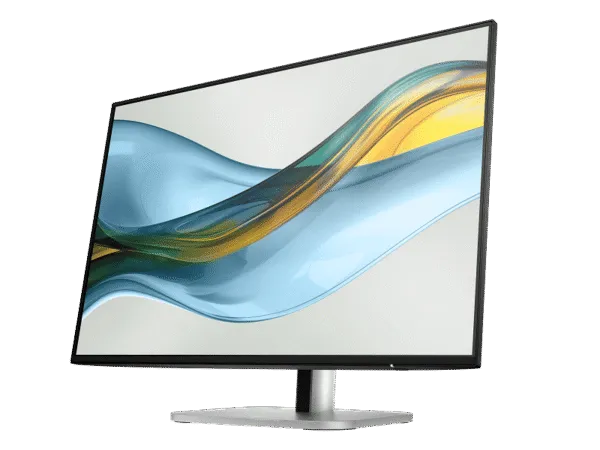 HP Series 5 Pro 524pn 24-inch WUXGA IPS business monitor with a sleek black frame and silver stand at YourShoppy.com.