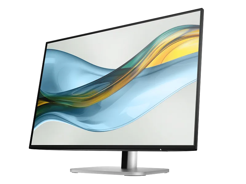 HP Series 5 Pro 524pn 24-inch WUXGA IPS business monitor with a sleek black frame and silver stand at YourShoppy.com.