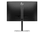 Rear view of the black HP Series 5 Pro 524pn 24-inch WUXGA IPS business monitor with its adjustable stand at YourShoppy.com.
