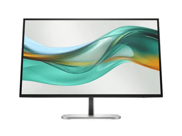 HP Series 5 Pro 527pu 27-inch QHD IPS monitor with a slim black bezel and silver stand available at YourShoppy.com.
