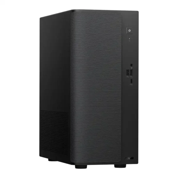 Asus V500 Mini Tower VM501MH-0R5220023WS desktop PC featuring a sleek black chassis with front-facing ports at YourShoppy.com