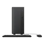 Asus V500 Mini Tower VM501MH-0R7260027WS desktop PC with a black chassis, wired keyboard, and mouse from YourShoppy.com.