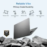 Asus Vivobook 14 Flip TP3407AA-SG052WS laptop in matte gray featuring military-grade durability testing at YourShoppy.com.