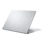 Asus Zenbook 14 OLED UX3405CA-QL1507WS laptop in Foggy Silver with a geometric lid design, available at YourShoppy.com.