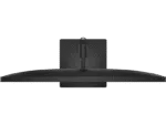 Top-down view of the black HP OMEN 27qs QHD 280Hz 27-inch IPS gaming monitor stand and curved display at YourShoppy.com.