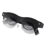 Asus AirVision M1 wearable glasses featuring a sleek black frame and integrated micro-OLED display lenses from YourShoppy.com