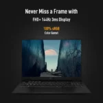 Asus TUF Gaming F16 FX610JM-TU105WS laptop featuring a 16-inch FHD+ 144Hz display with 100% sRGB color gamut at YourShoppy.co