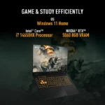Asus TUF Gaming F16 FX610JM-TU105WS laptop featuring an Intel Core i7-14650HX processor and RTX 5060 GPU at YourShoppy.com.