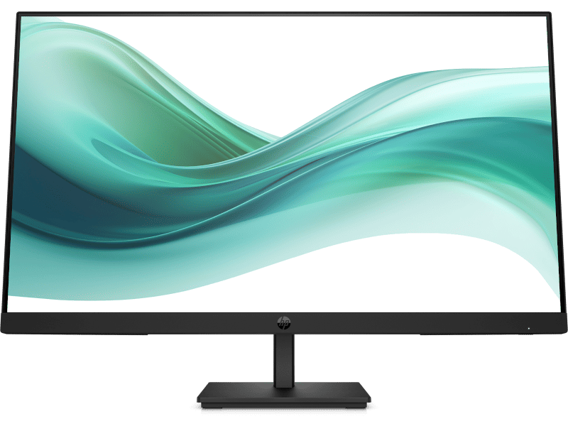 HP Series 3 Pro 27 inch FHD Monitor 327pf | YourShoppy.com HP Series 3 Pro 27 inch FHD IPS monitor 327pf with a sleek black design for business use, available at YourShoppy.com.