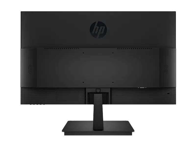 Rear view of black HP Series 3 Pro 23.8 inch FHD IPS business monitor with stand, available at YourShoppy.com in Bengaluru.