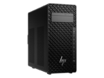 HP Z2 Tower G1 Workstation with black geometric front grille and front-facing I/O ports available at YourShoppy.com.