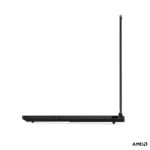 Side profile of the Eclipse Black Lenovo Legion 5 15AHP11 laptop featuring AMD branding at YourShoppy.com in Koramangala.